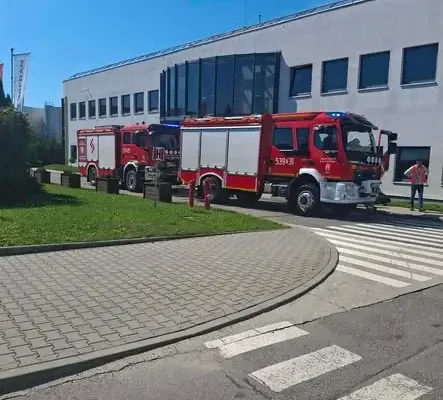 Fałszywy alarm w zakładzie SAFRAN w Sędziszowie Małopolskim
