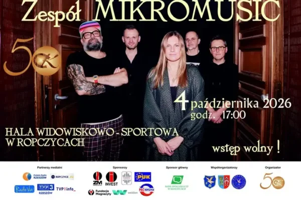 Jubileusz 50-lecia Centrum Kultury z koncertem zespołu MIKROMUSIC
