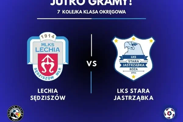 LKS Stara Jastrząbka kontra Lechia Sędziszów – 7. kolejka klasy okręgowej