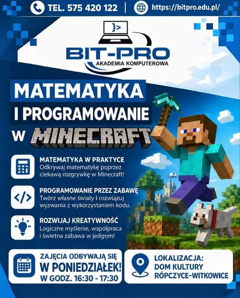 Bezpłatne warsztaty cyfrowe dla uczniów klas IV–VIII w Ropczycach