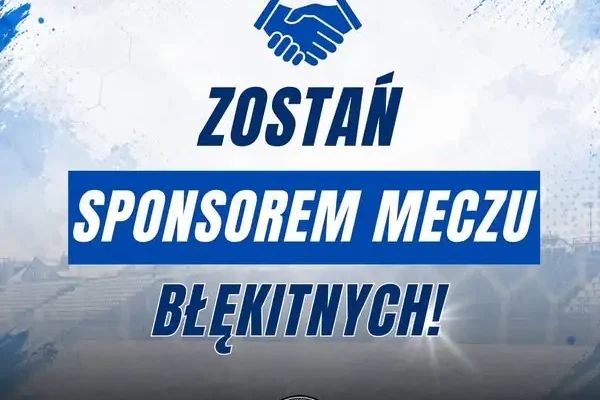 Błękitni Ropczyce szukają sponsorów meczów. Klub zaprasza lokalne firmy