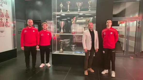 Lechia Sędziszów Młp. na konferencji Cracovii w Rącznej