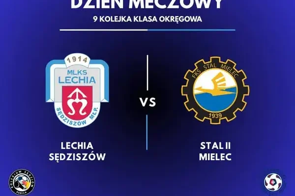 Lechia Sędziszów Młp. kontra Stal II Mielec – 9. kolejka klasy okręgowej
