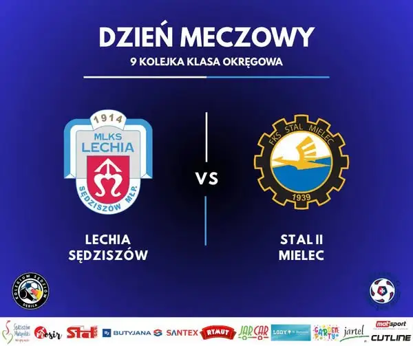 Lechia Sędziszów Młp. kontra Stal II Mielec – 9. kolejka klasy okręgowej