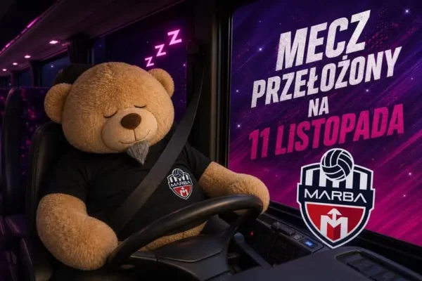 Mecz siatkarek MARBY przełożony – najbliższy ligowy występ 17 października