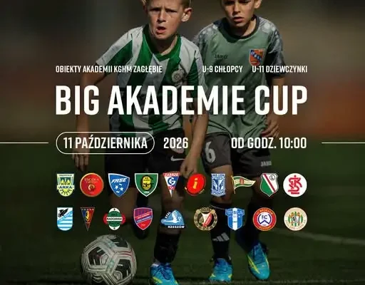 BIG AKADEMIE CUP w Lubinie – młodzi piłkarze z całej Polski już w niedzielę