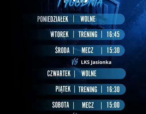Błękitni Ropczyce: plan tygodnia z dwoma meczami