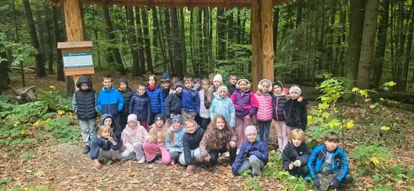 Uczniowie z Woli Zgłobieńskiej odkrywali tajemnice rezerwatu „Wielki Las”
