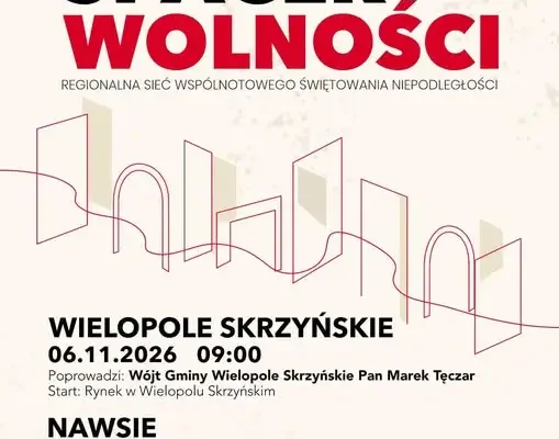 Spacer Wolności w Wielopolu Skrzyńskim i Nawsiu – świętujmy razem 11 listopada