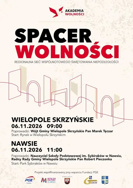 Spacer Wolności w Wielopolu Skrzyńskim i Nawsiu – świętujmy razem 11 listopada