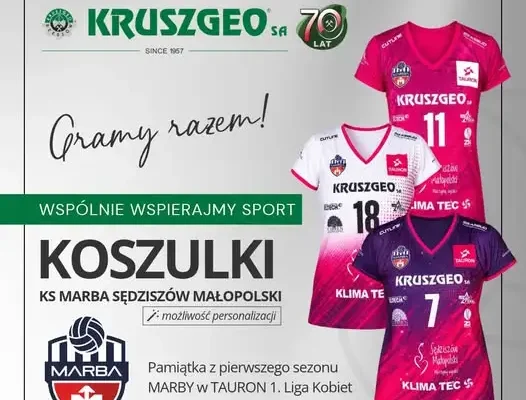 KS Marba Sędziszów Małopolski uruchamia sprzedaż replik koszulek meczowych