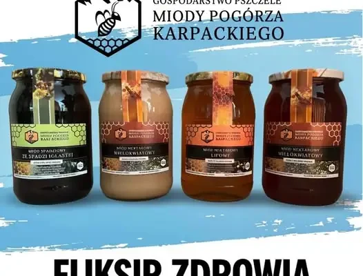 Miody Pogórza Karpackiego – lokalny partner Błękitnych Ropczyce poleca swoje wyroby
