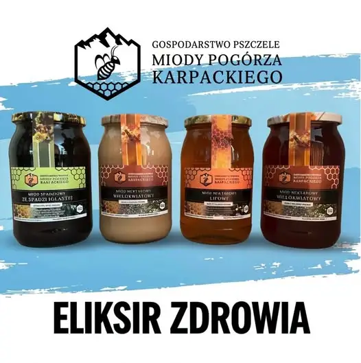 Miody Pogórza Karpackiego – lokalny partner Błękitnych Ropczyce poleca swoje wyroby